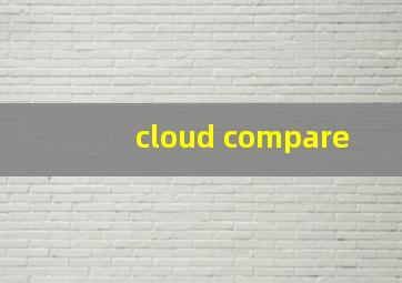 cloud compare